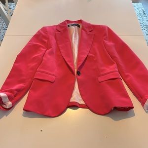 Zara Hot Pink Blazer